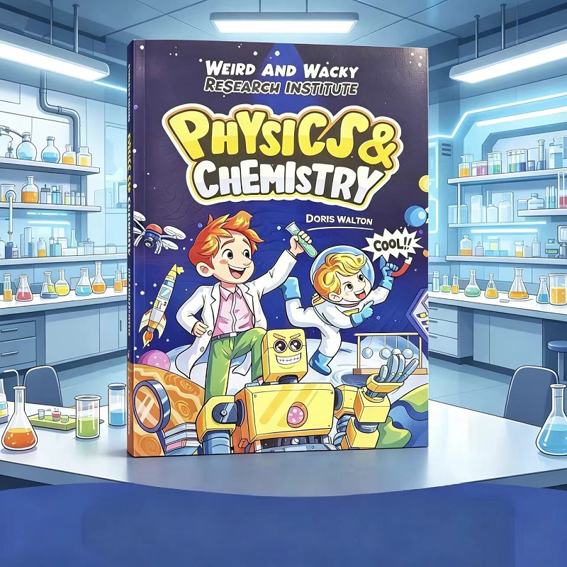 Science Nature - Wissenschafts-Comic-Buch für Kinder im Vorschulalter, grundlegende