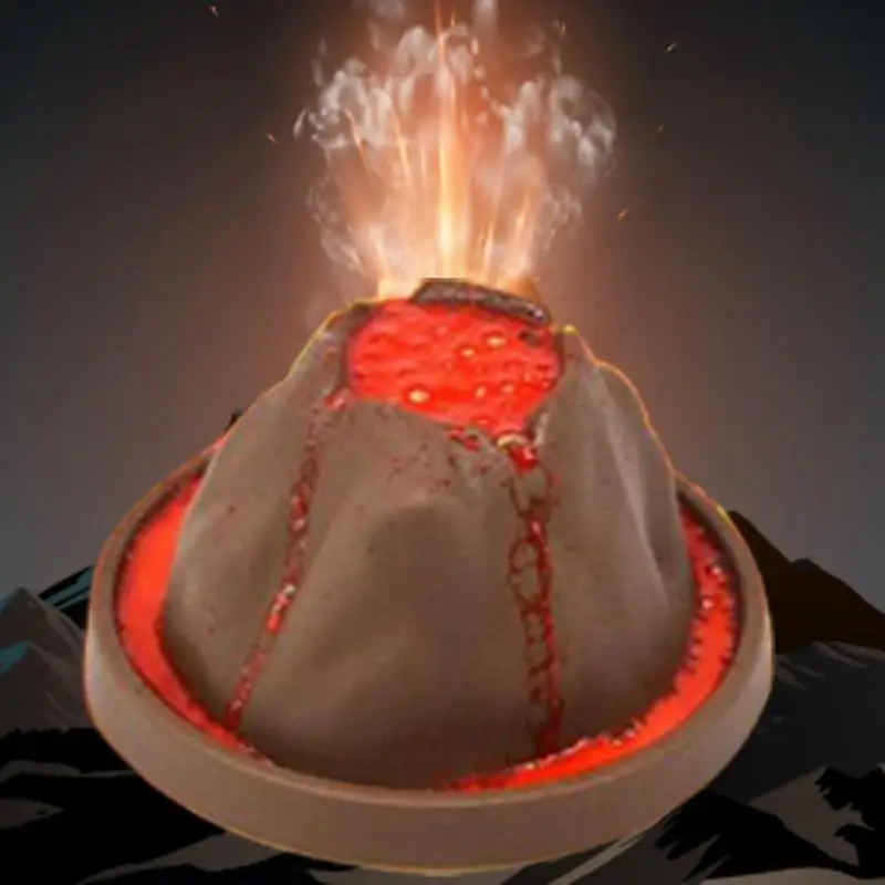 Volcano Kit Eruption - Wissenschaft Erforschung Spielzeug Chemie Lernen Vulkan
