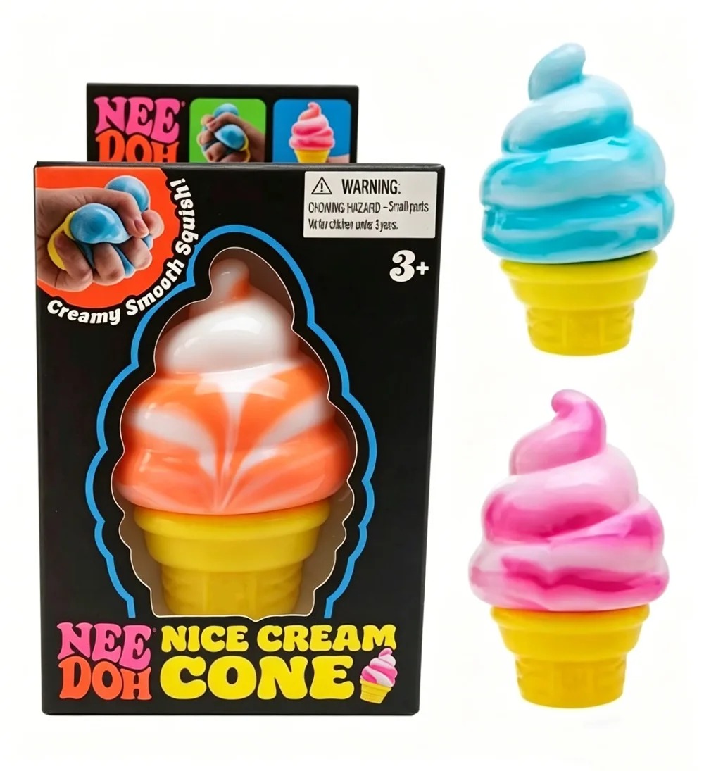 Crystal Growing Kit - Neue Schylling Needoh Eiscreme-Sensorikspielzeuge Stressabbauende Blöcke