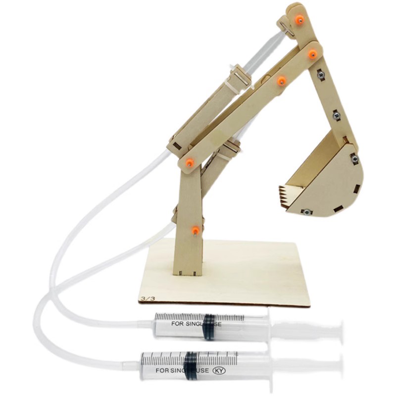 Handgefertigter Hydraulikbagge – Science Diy Model Bewertung und Preis