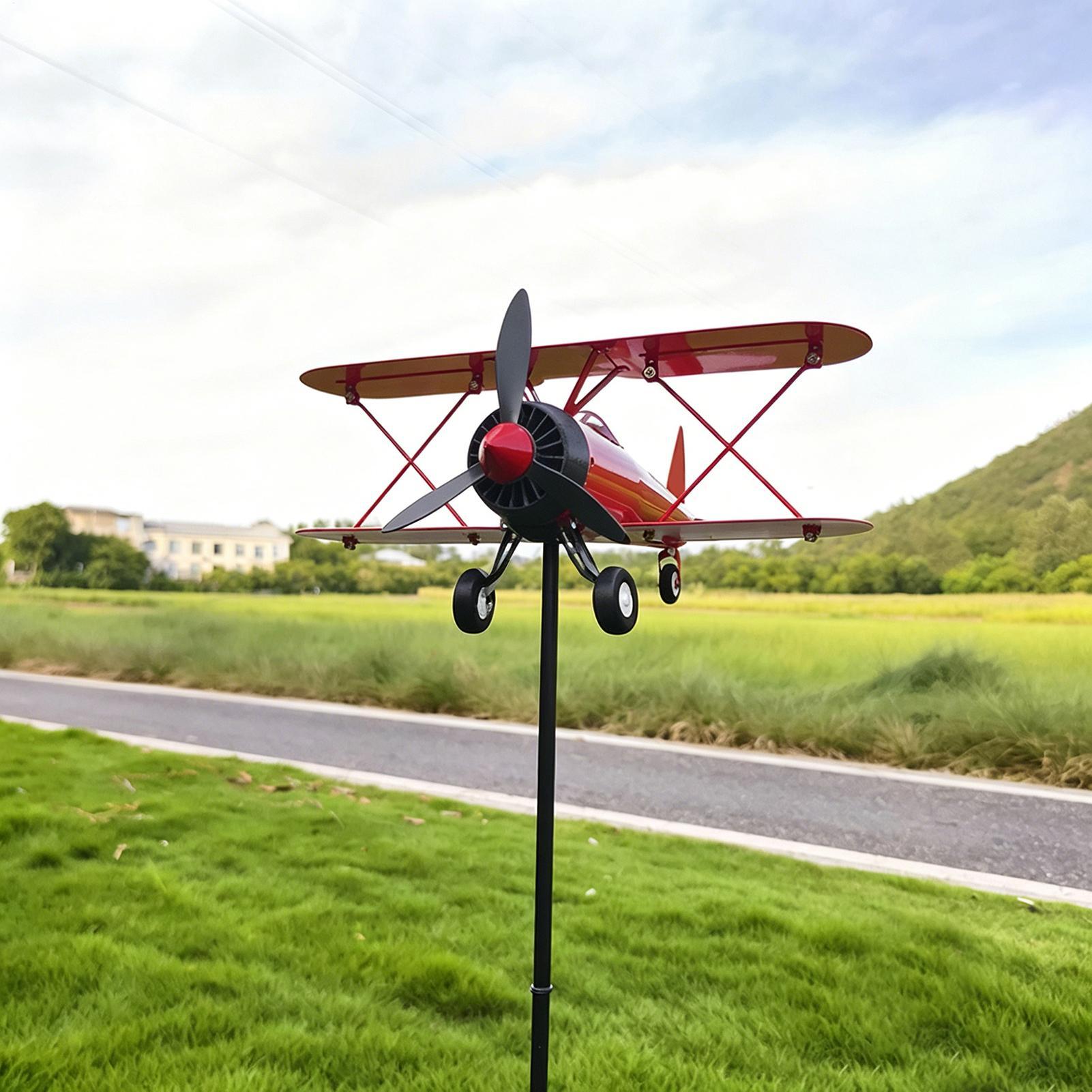 Flugzeug-Wetterfahne aus Metal – Anemometer Wind Speed Bewertung und Preis