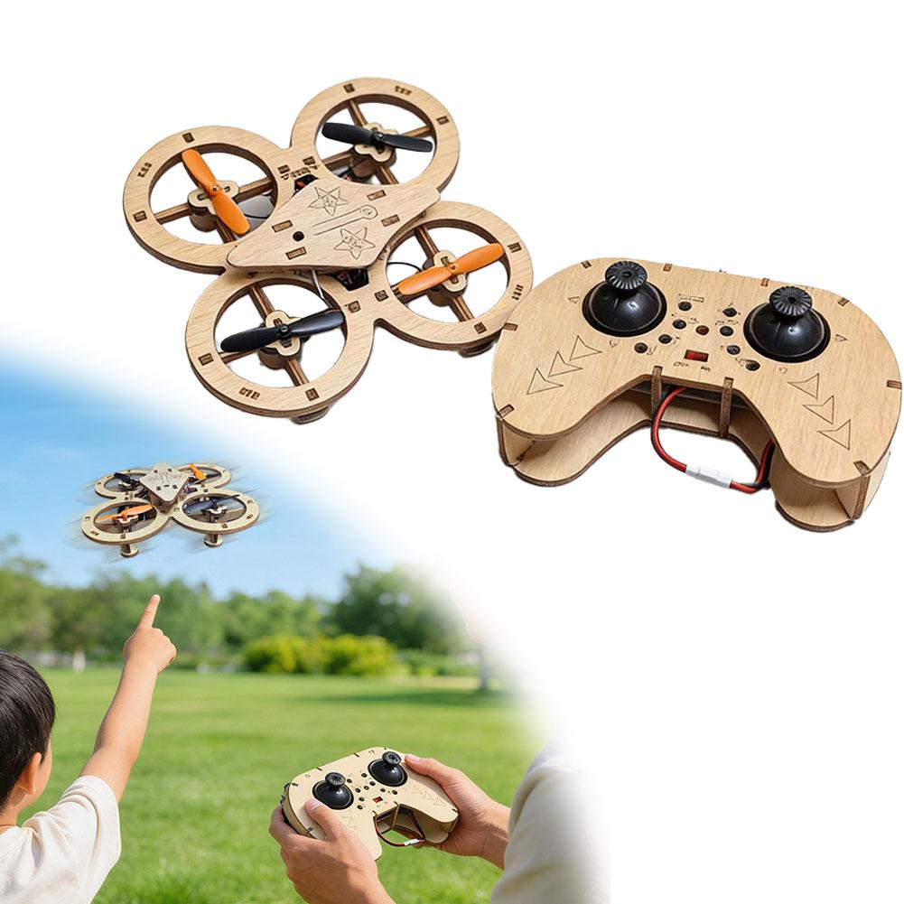 DIY Holz-RC-Drohnen-Bausatz -  – Science Diy Model Bewertung und Preis